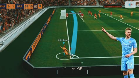 Direct Corner Kick Goal By Kevin De Bruyne 🌈🐐 Footballshorts Pes