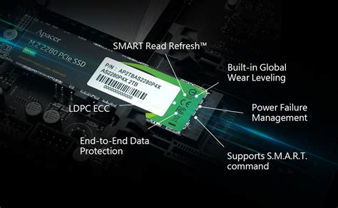 M 2 PCIe SSD AS2280P4X M 2 PCIe Gen3 X4 Apacer Technology