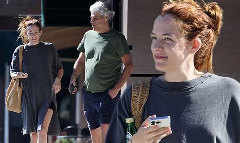 Riley Keough Enjoys Rare Outing With Father Danny In LA After