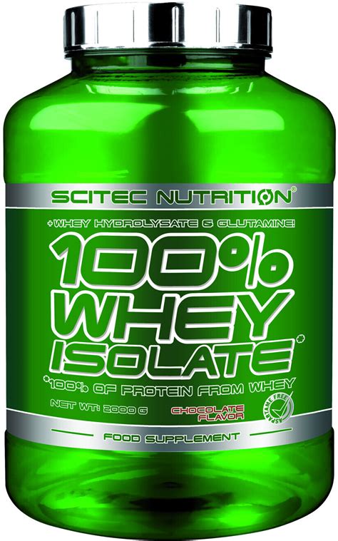 Scitec Nutrition 100% Whey Isolate 2000g ab 69,90 € | Preisvergleich ...