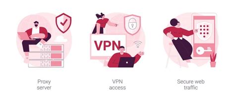 Premium Vector Internet Security Settings Abstract Concept Vector