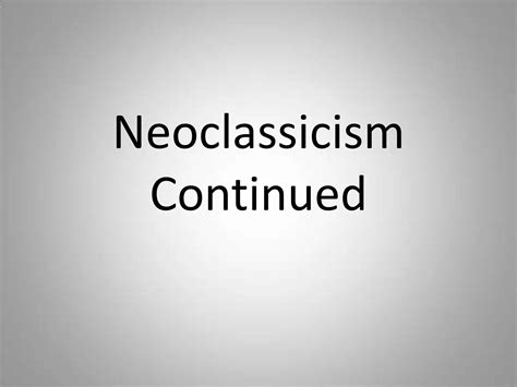 neoclassicism in art 5