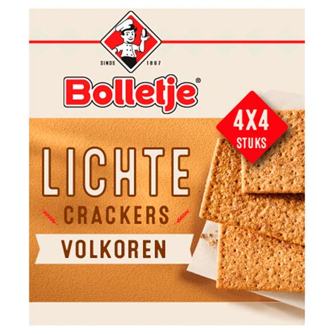 Bolletje Lichte Crackers Volkoren Per Doos G