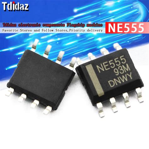 10PCS NE555 555 SOP8 NE555D Timers SMD SOP 8 SOP New And Original IC