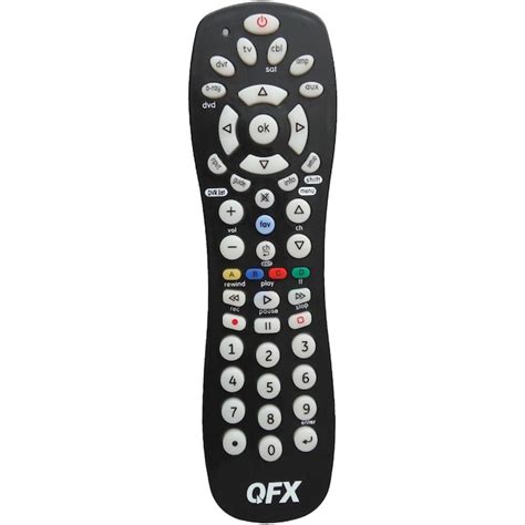 Qfx 6 In 1 Universal Remote With Glow In The Dark Buttons In The