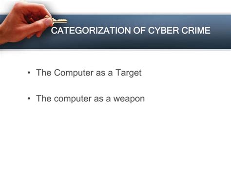 Cyber crime and security ppt