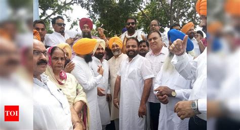 Punjab Sad Bjp Protest Against Congress Govts Unfulfilled Promises