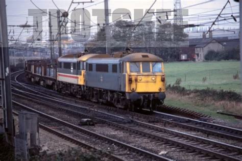 35mm Slide Br British Railways Electric Loco Class 86 86031 86436 1985 Original £4 97 Picclick Uk