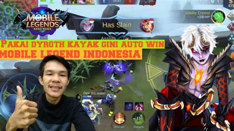 Tutorial Pakai Dyrroth Dyrroth Top Global Mobile Legends Bang Bang