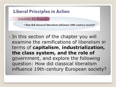 19th Century Classical Liberalism