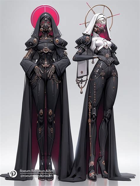 The Nun Futuristic Fashion In 2024 Concept Art Characters Fashion