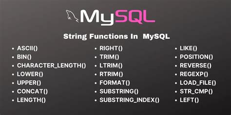 Mysql Cheat Sheet For Quick Reference Mysqlcode