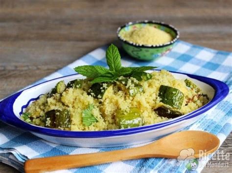 Cous Cous Con Zucchine E Menta Un Primo Piatto Fresco E Leggero