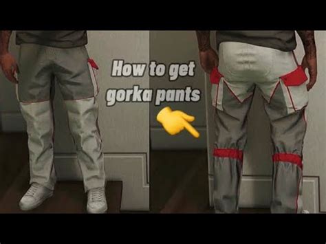 Gta How To Get All Gorka Joggers Gta Online Youtube