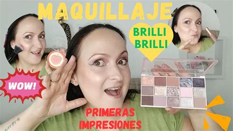 Primeras Impresiones Maquillaje Mucho Brilli Brilli Espectacular Marcas