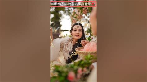 Rabia Faisal Nikkah Look On Iqra Kanwal Nikkahceremony 🤩 ️