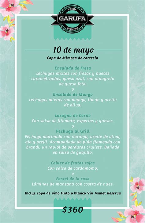 Restaurantes Para Festejar A MamÁ Este 10 De Mayo En Cdmx