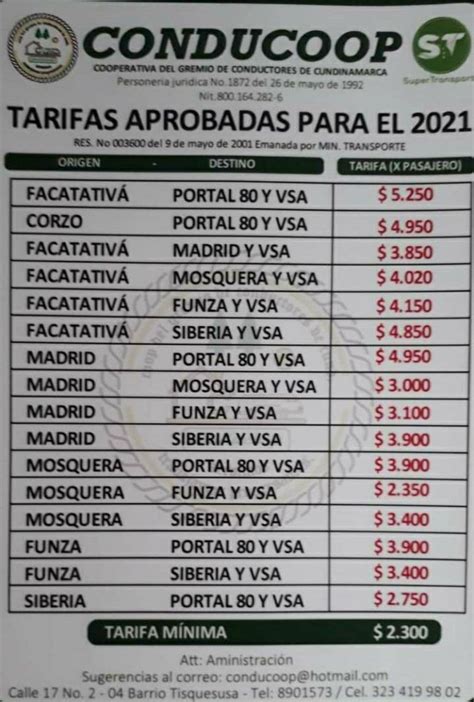 Aumentan Los Precios De Pasajes De Transporte Intermunicipal En Sabana