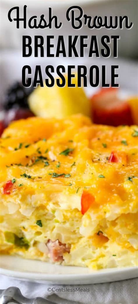 Hash Brown Breakfast Casserole The Shortcut Kitchen