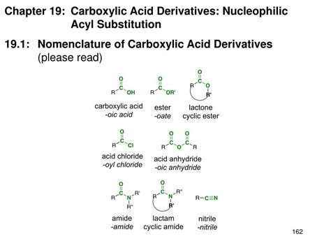 Chapter Functional Derivatives Of Carboxylic Acids Ppt Powerpoint