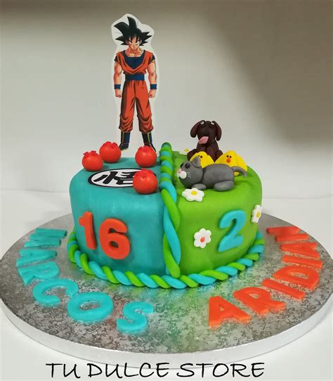 Arriba 62 Imagen Pastel De Goku Fondant Abzlocal Mx