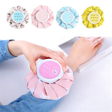 Hot Water Bag Dual Use Summer Ice Bags Reusable Knee Head Leg Relief Pain Ice Bag Hand Belly