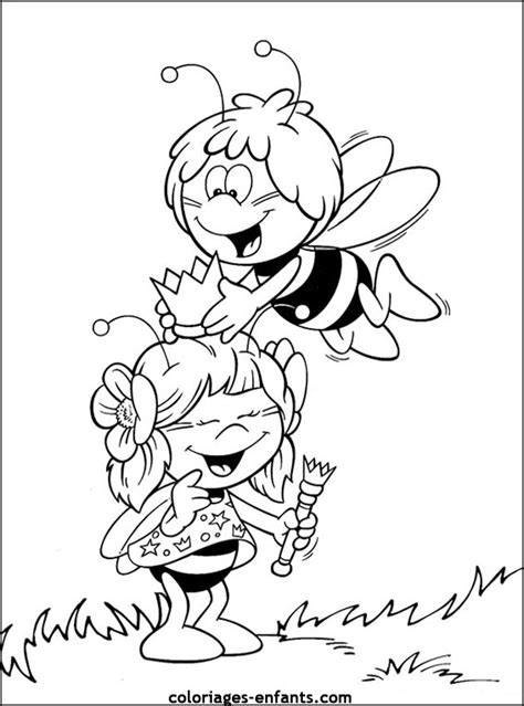 Jeux Et Coloriages D Abeilles Imprimer