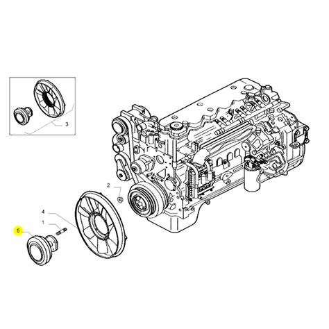 Polia Viscosa Hélice Para Iveco Tector 504029738 VPereck Peças e