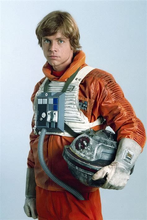 Luke Skywalker Promo Shot In X Wing Pilot Outfit Star Wars Fashion