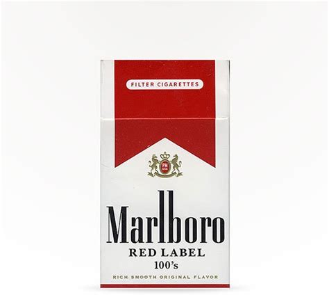 Marlboro Box 100 Red Label — Burke S Distributing