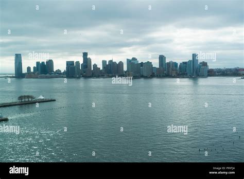 New Jersey city skyline Stock Photo - Alamy