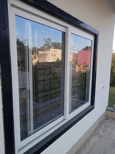 White Residential Upvc Windows Glass Thickness Mm At Best Price In