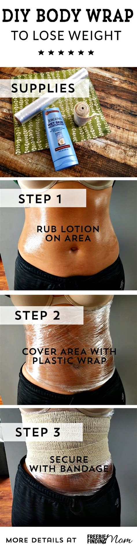 DIY Lose Weight Body Wraps To Shed Unwanted Pounds