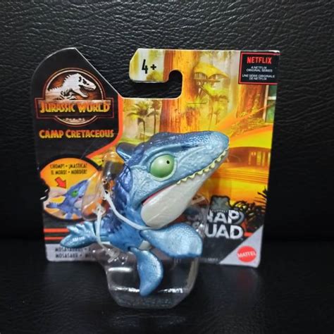 Jual Mattel Jurassic World Snap Squad Mosasaurus Shopee Indonesia