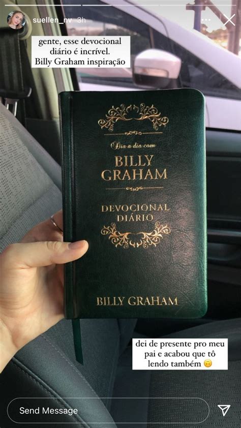 Billy Graham Devocional Diário Livros de espiritualidade Livros de