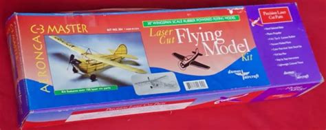 Dumas Aircraft Aeronca C 3 Master Balsa Kit 30 Wing Span Cat 304