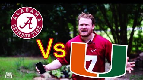 Alabama Vs Miami Preview Hype Hate Youtube