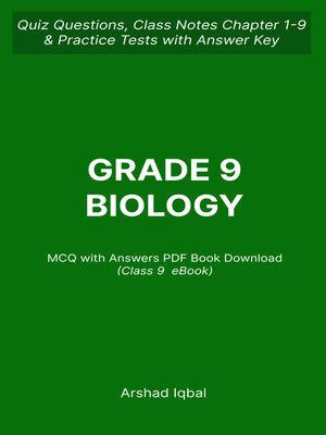 Class 9 Biology Multiple Choice Questions And Answers MCQs PDF By