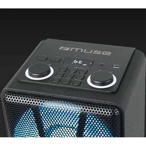 Muse Party Box M 1805 DJ Speaker Black Techinn