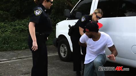 Cell Phone Thief Is Chased And Taken To Milf Cops Private Spot For A Lesson