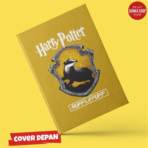 Jual Pocket Note Film Harry Potter Asrama Hufflepuff Hardcover A6 Buku