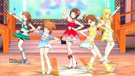 【ミリシタmv】welcome 《765pro Ver 天海春香・水瀬伊織・双海亜美・星井美希・高槻やよい 》 Youtube