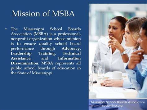 Mississippi School Boards Association Msba Prospective Superintendent