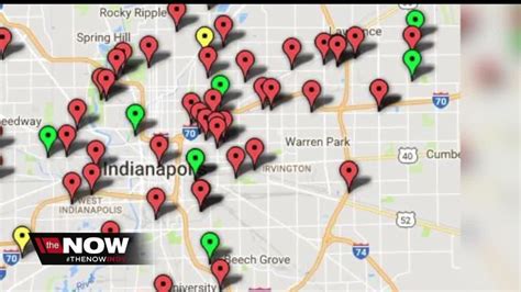 Indy crime map: Where is crime taking place?