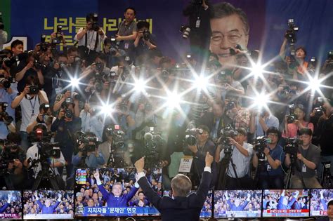 The South Korean Election, in Pictures - The New York Times