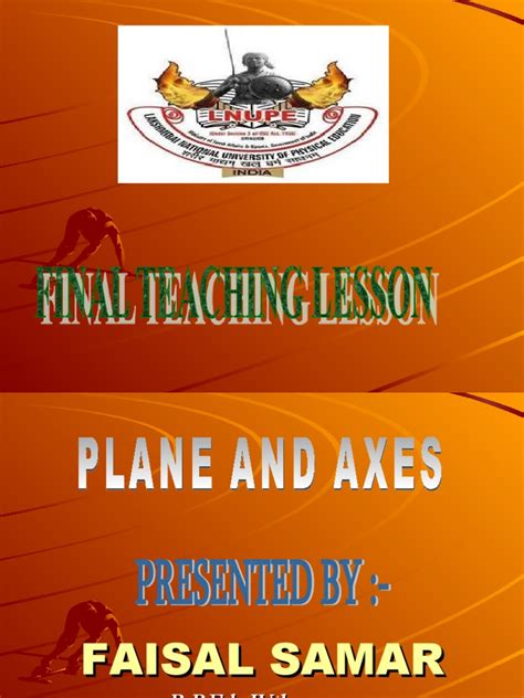 Axis & Plane | PDF