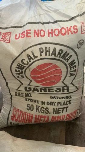 Form Powder Sodium Metabisulphite Smbs 50 Kg Bag At 32 Kg In Mumbai