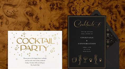 15 Cocktail Party Invitation Wording Ideas For Your Next Soirée Paperless Post