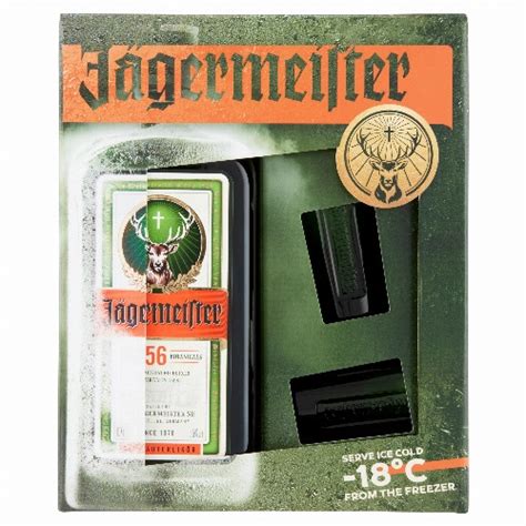 JAGERMEISTER 35%0.7L+2POHÁR DD. - CoopOnline