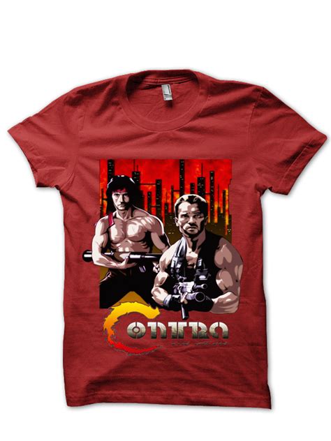 Contra Red T-Shirt | Swag Shirts